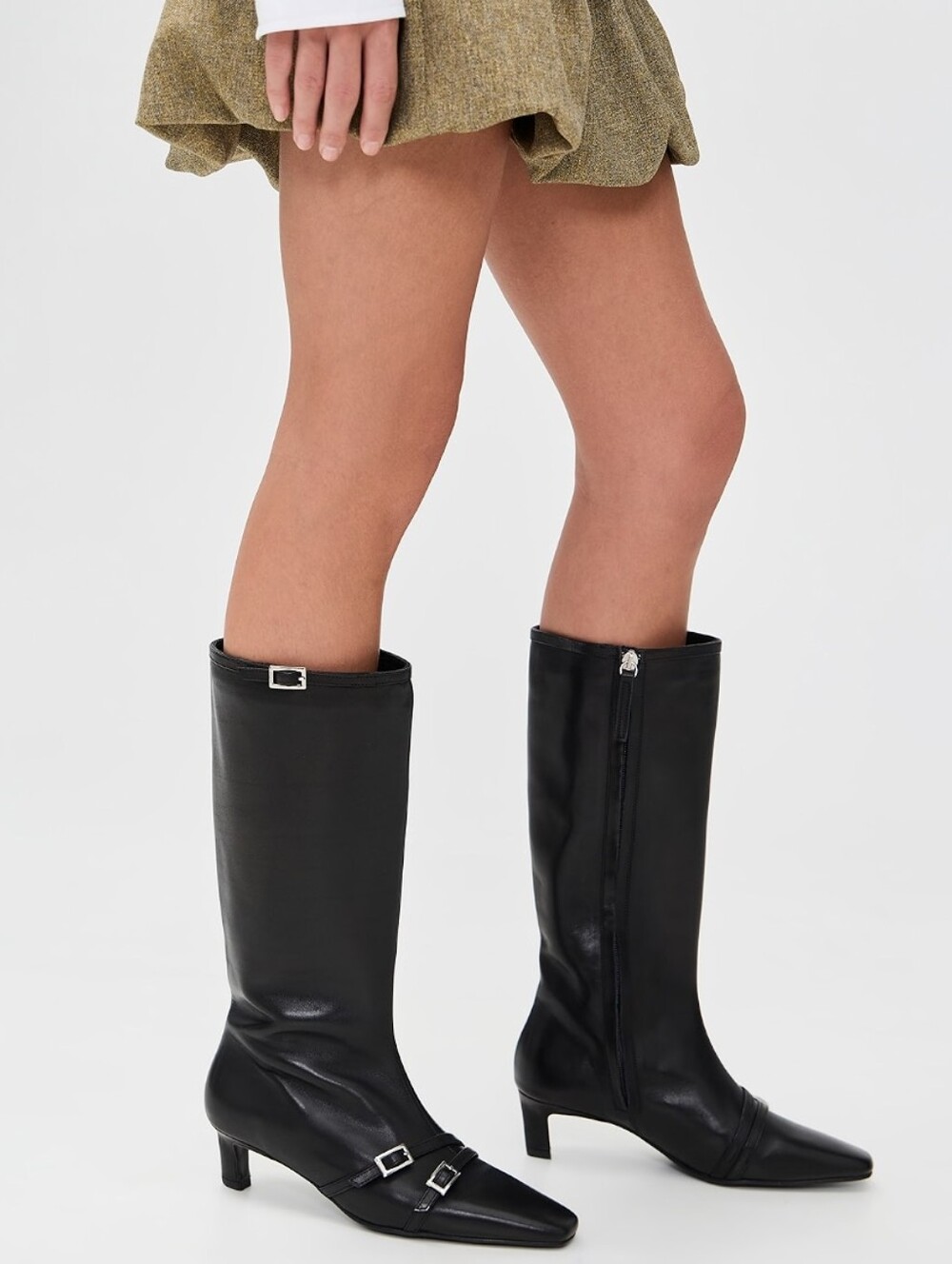 EUC Alohas Nicky Leather Boots in Black